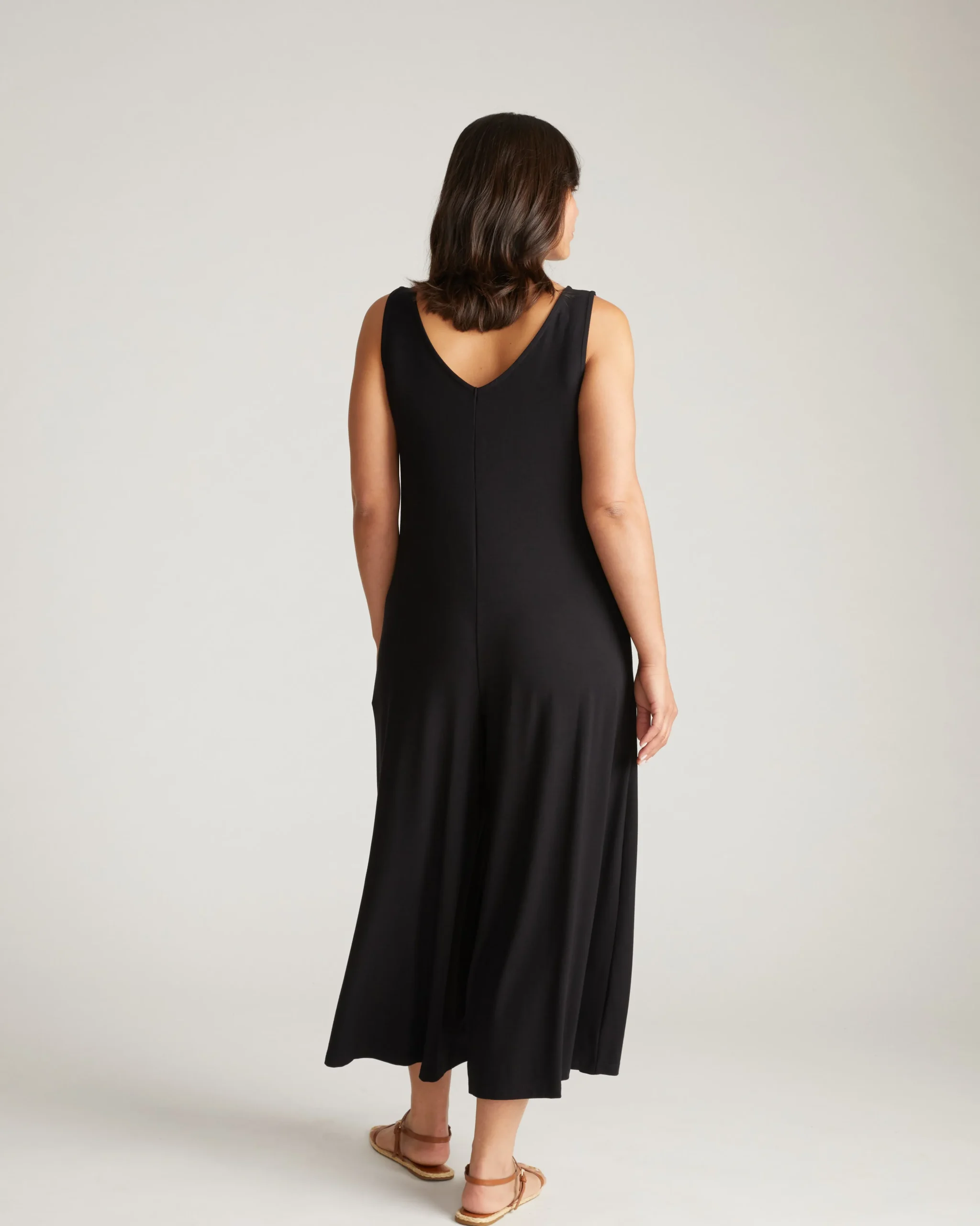 Sunny Divine Jersey Jumpsuit Black
