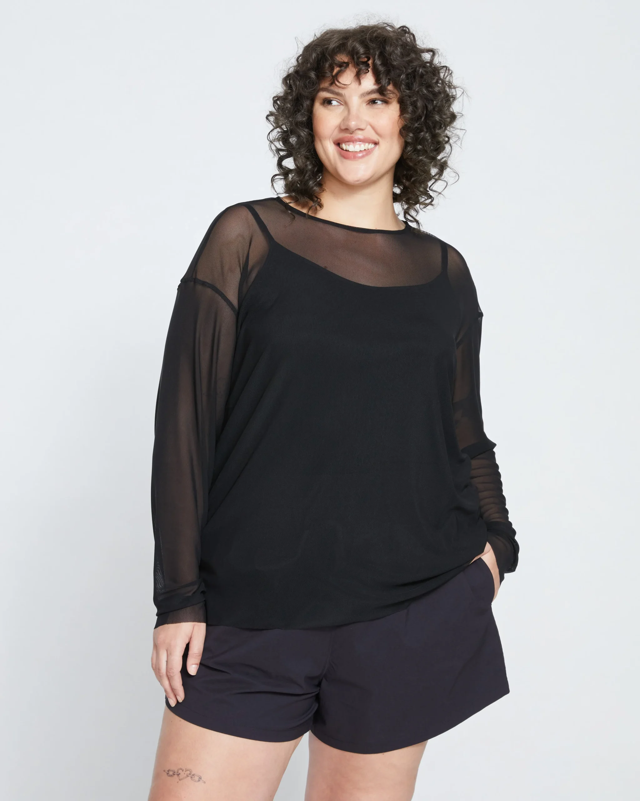 Thames Fog Top Black