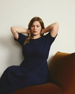 Thea Divine Jersey Midi Dress Cenote