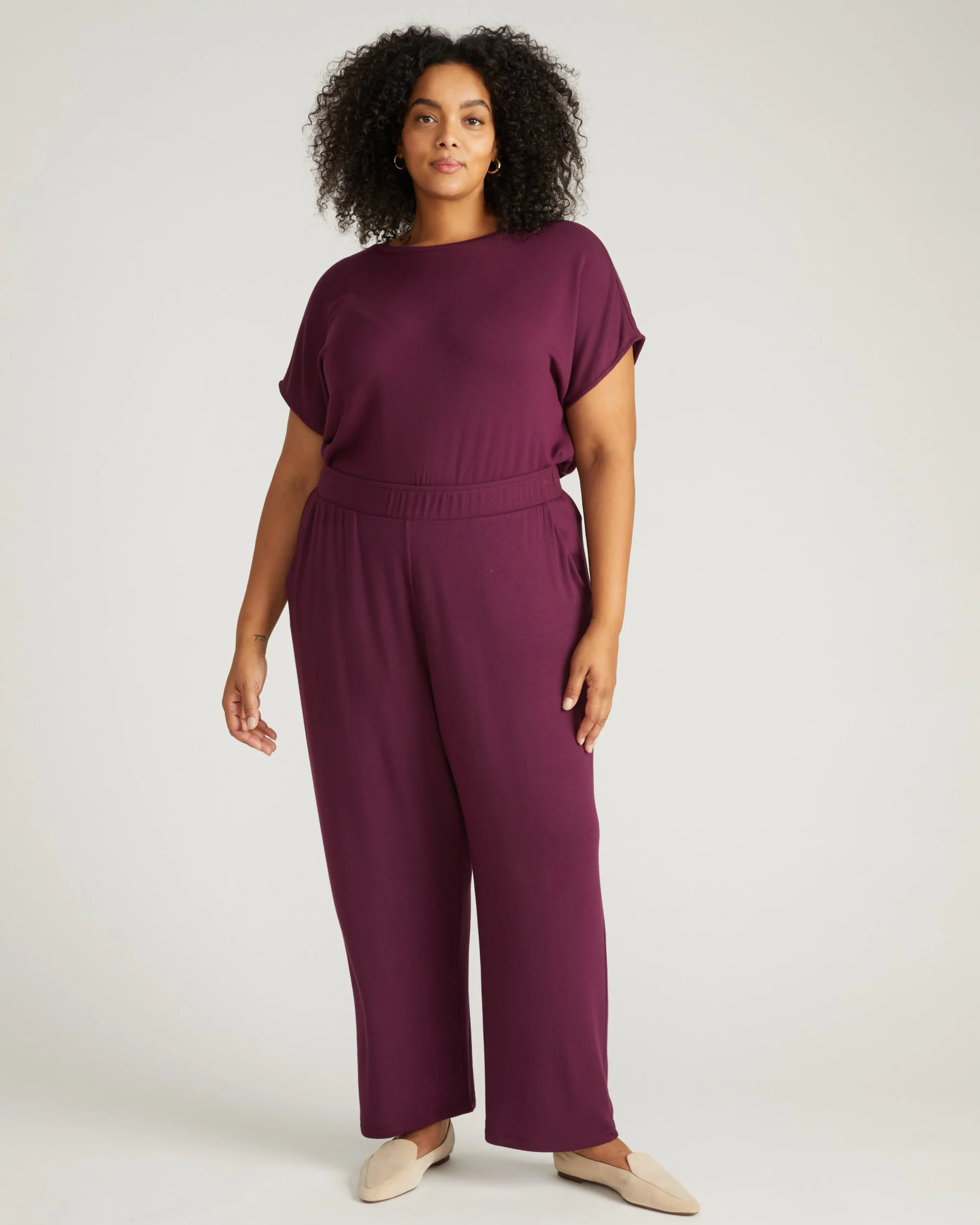 TravelKnit Relaxed Pants Gamay