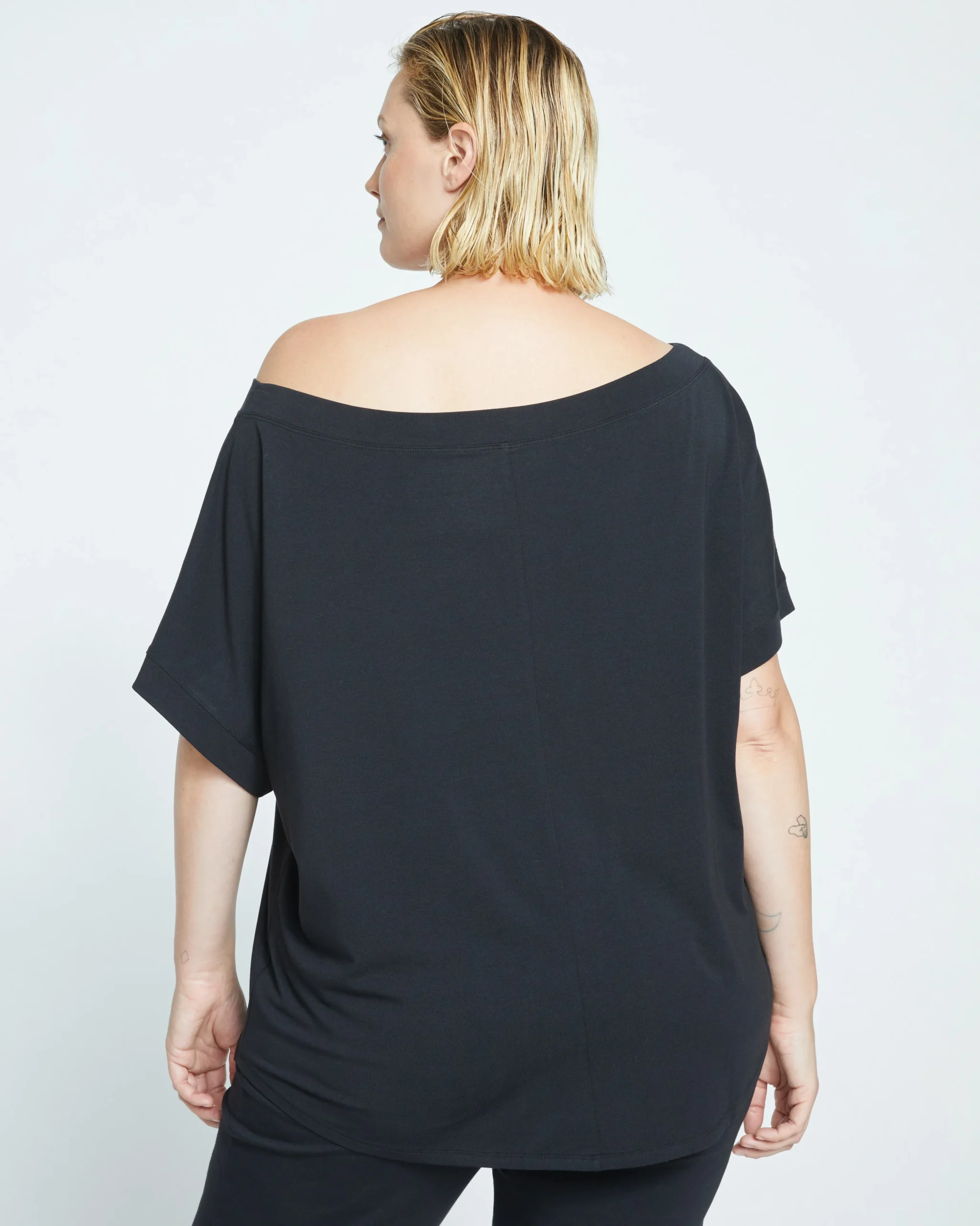 UltimateS Dolci Short Sleeve Top Black