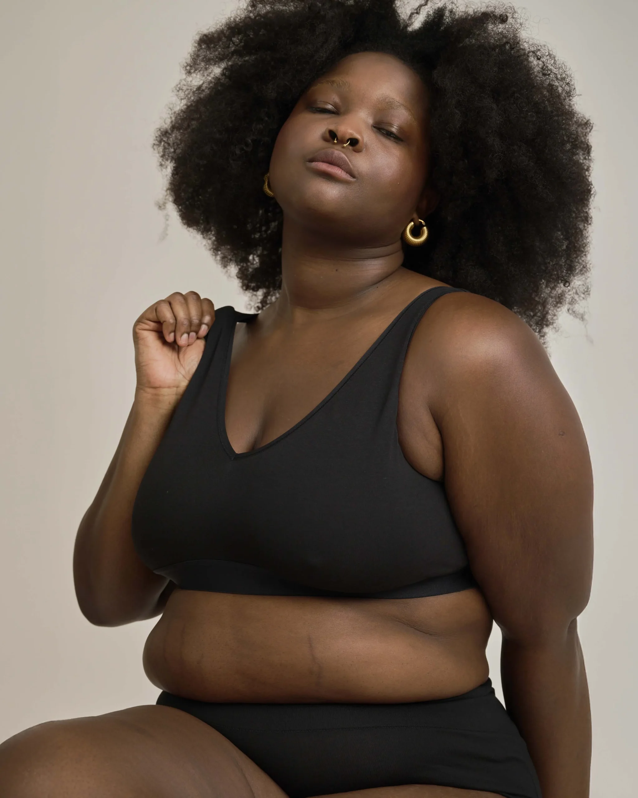 UltimateS Lounge Bra Black