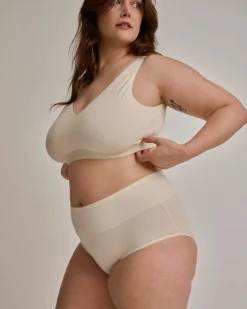 UltimateS Lounge Bra Porcelain